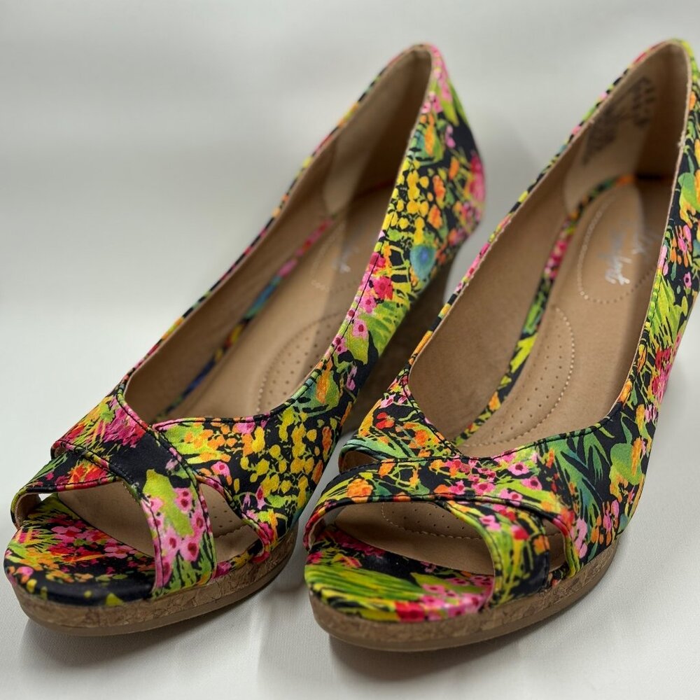 Dayflex Comfort Peep Toe Shoes